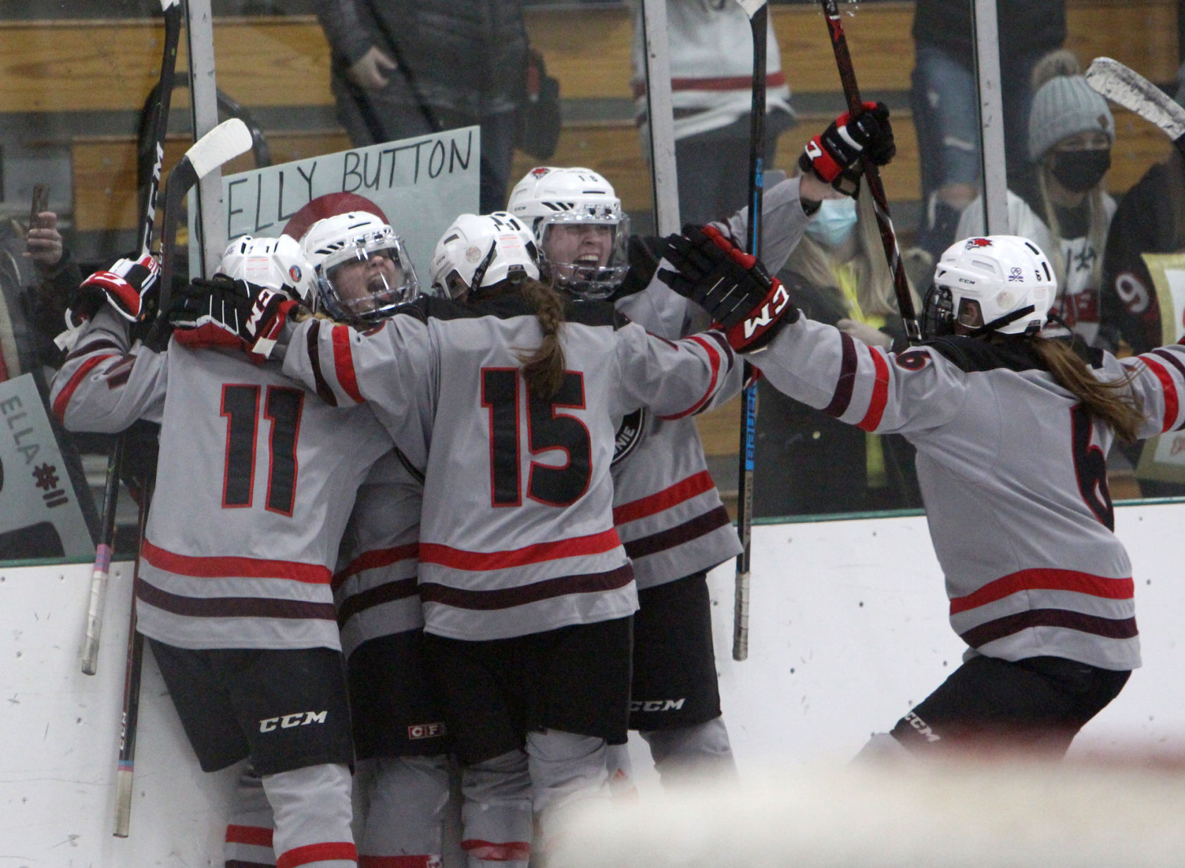 Prep girls hockey state semifinals: Chippewa Falls/Menomonie at Central Wisconsin 2-17-21